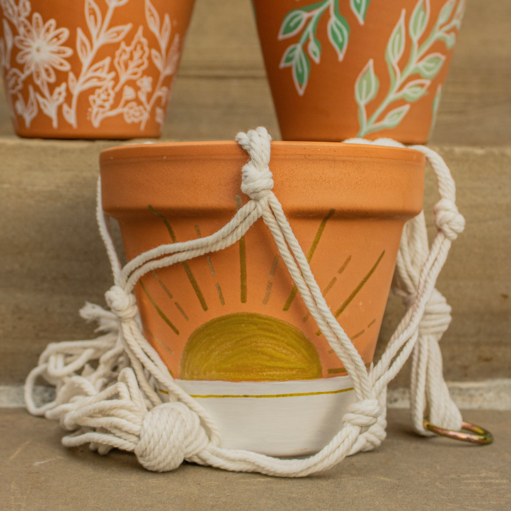 Sunrise Plant Pot