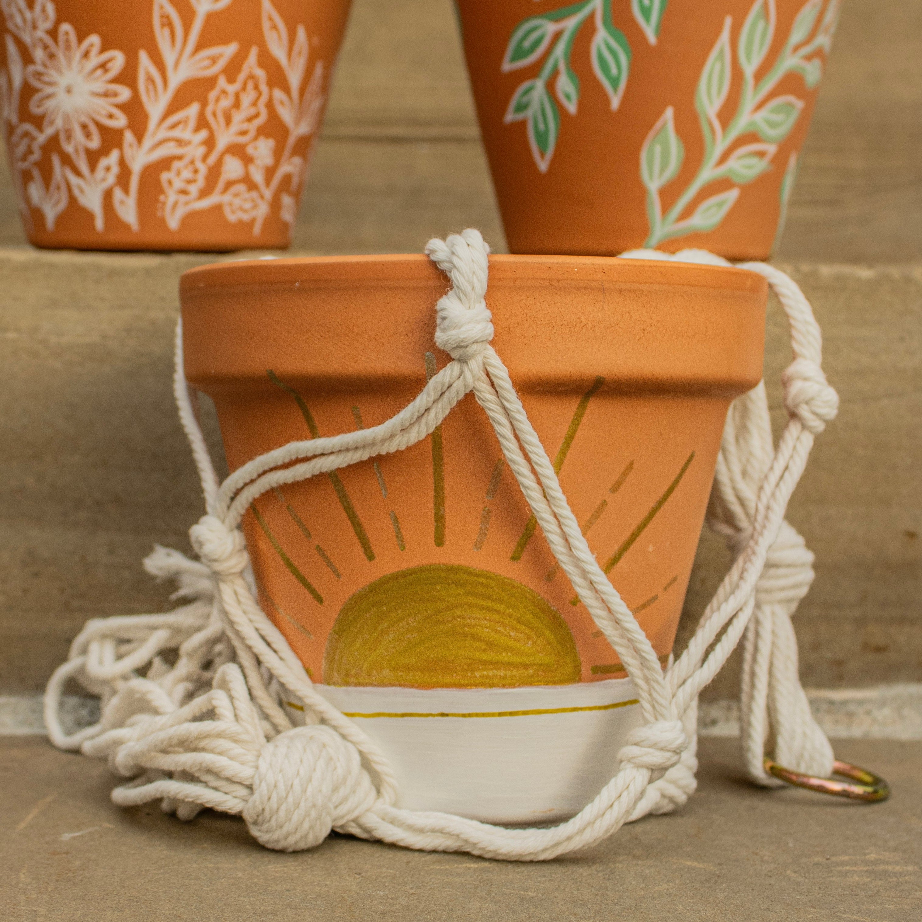 Sunrise Plant Pot