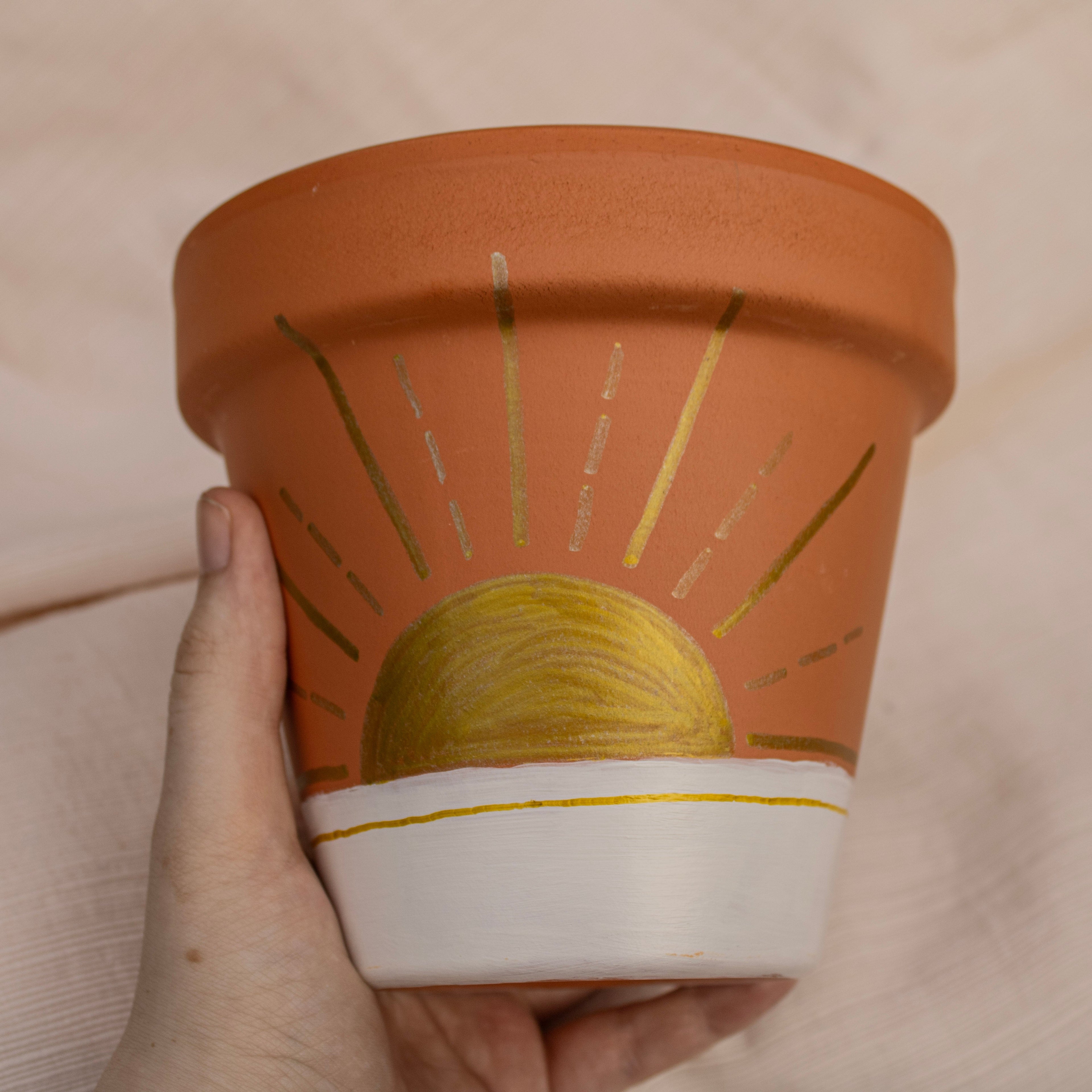 Sunrise Plant Pot