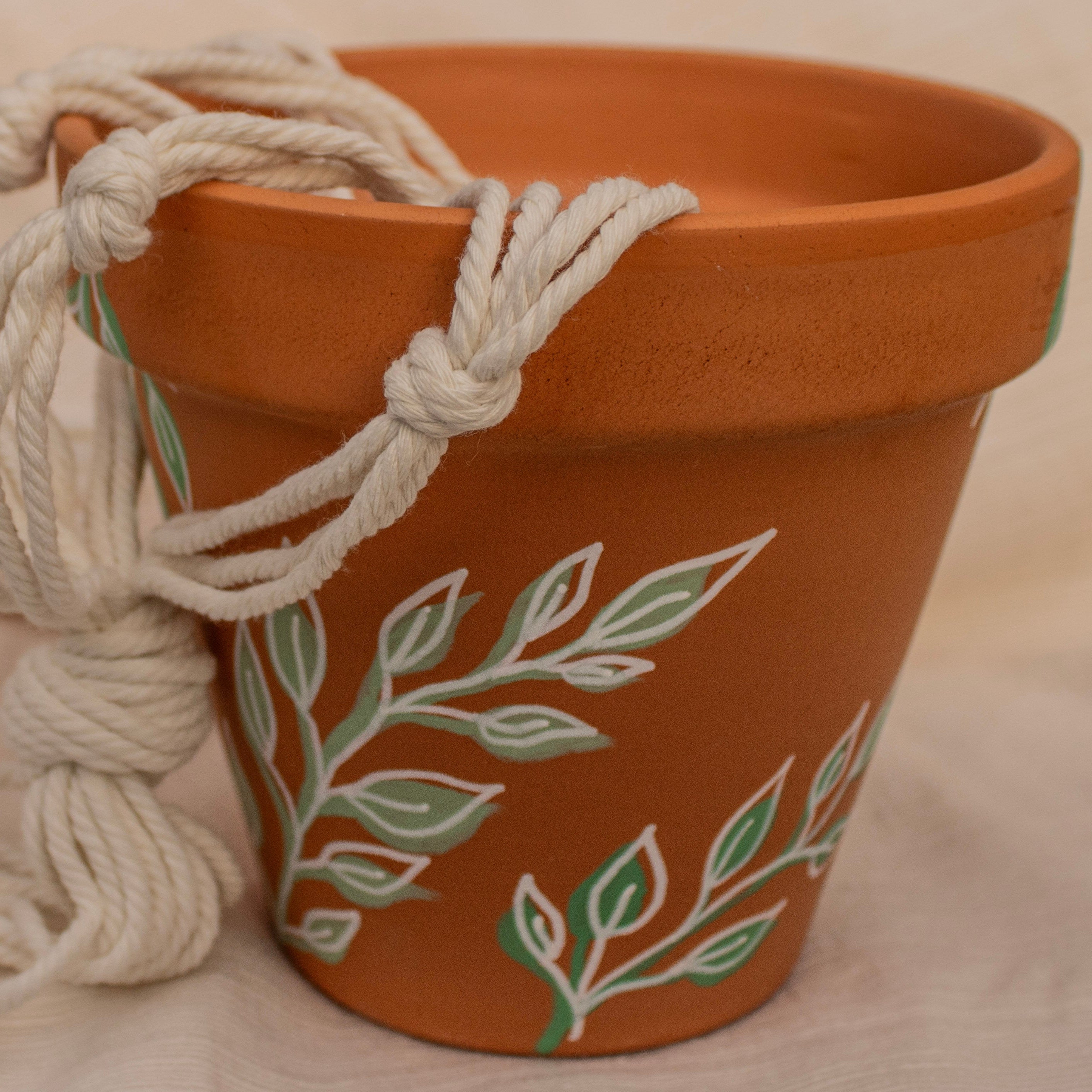 Green Leaf Plant Pot