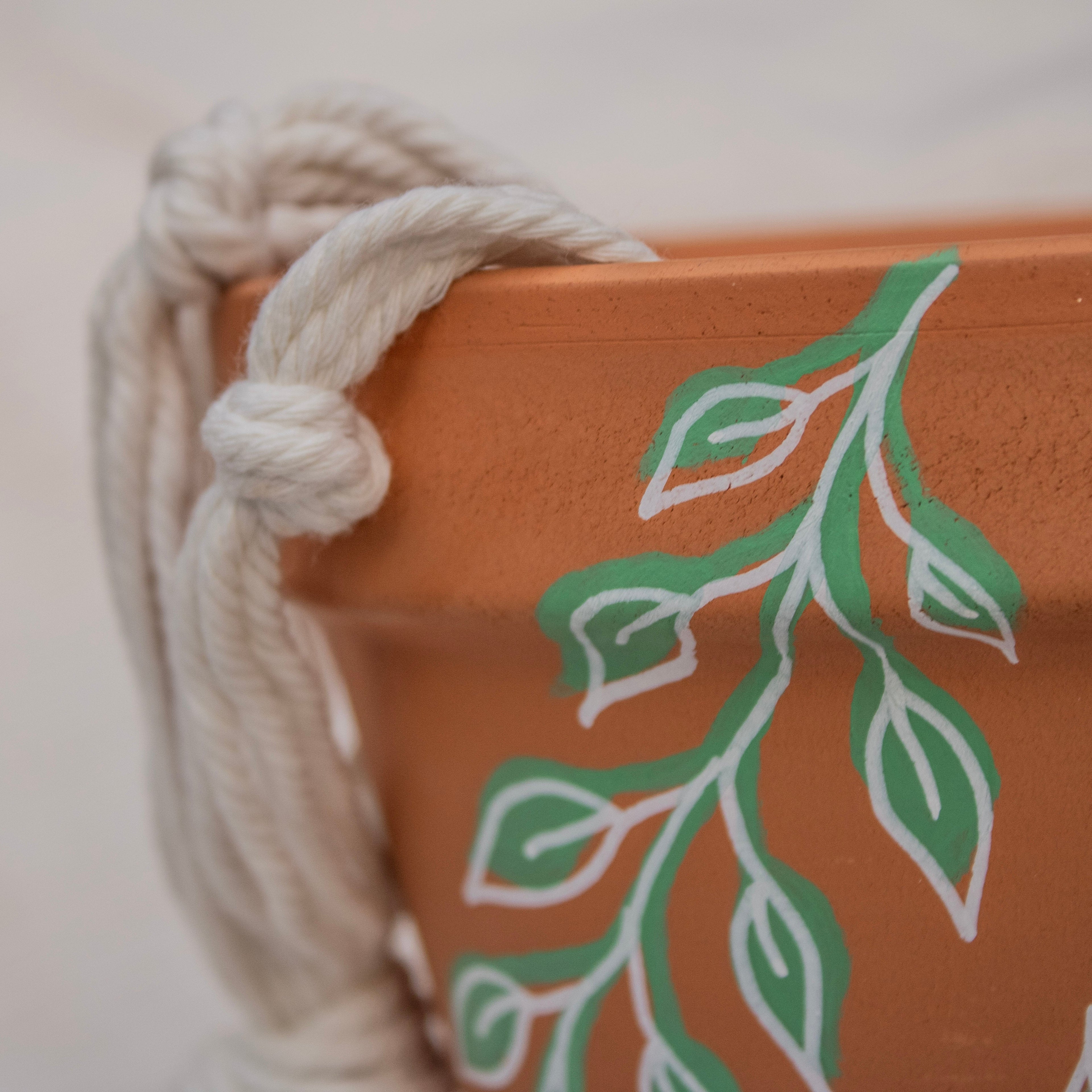 Green Leaf Plant Pot