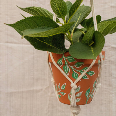 Green Leaf Plant Pot